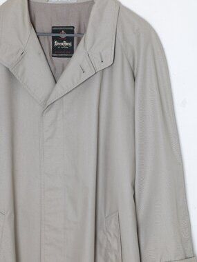 1970–1979, Swedish Exclusive Low-Relief Twill Throat-Fastening City Coat